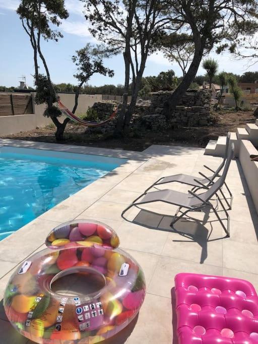 Villa Neuve Avec Piscine Bonifacio  Luaran gambar