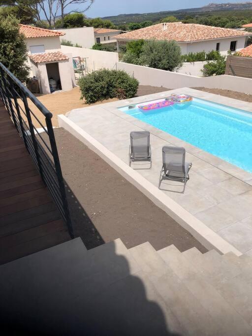 Villa Neuve Avec Piscine Bonifacio  Luaran gambar